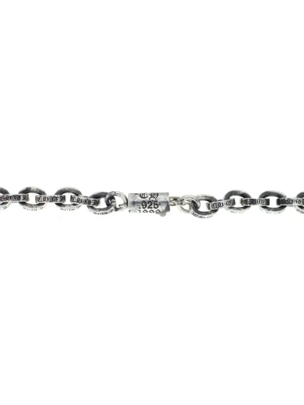 Chrome Hearts Paper Chain 30 Silver Necklace